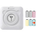Miniatyrbilde 1 av 4: Bærbar Smart Fotoskriver For Ios & Android Telefon White