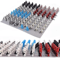 Miniatyrbild 2 av 2: 100pcs/lot Black And White Star Wars Blocks Clone Trooper Figures