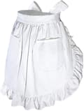 Waist Apron Cute Retro Vintage Apron Cooking Kitchen Ruffle Maid Apron
