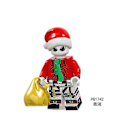 Miniatyrbillede 3 af 4: 8 stk. Juleversion af Superhelt Batman Venom Royal Raksha Kvinde Samlet Byggeklods Minifigur Legetøj