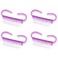 Handle Grip Nail Brush, Fingernail Scrub Cleaning Brushes For Toes And Nails Cleaner