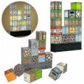 Miniatyrbilde 1 av 4: 16 stk. Minecraft Byggekloss Lampe Skrivebordslampe Spleiselampe Sammenføyningslampe DIY Perfekt Kvalitet