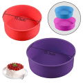Miniatyrbild 2 av 4: Silicone Cake Pan Round Cake Pan 4 Pieces Silicone Round Cake Molds SIZE1