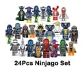 Set Of 24 Pcs Ninjago Mini Figures Kai Jay Building Blocks Toys-1