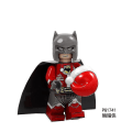 Miniatyrbillede 2 af 4: 8 stk. Juleversion af Superhelt Batman Venom Royal Raksha Kvinde Samlet Byggeklods Minifigur Legetøj