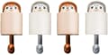 4 Pcs Cartoon Animal Sticky Hooks Entry Key Storage Hook Creative Coat Racks Organizer Hangers