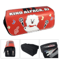 Miniatyrbild 1 av 2: Bts Children Double-layer Pencil Case Large Capacity color-11