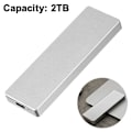 Miniatyrbillede 2 af 5: Mini SSD Mobil Solid State Drive, Ekstern Harddisk USB3.0 Type C