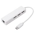 Miniatyrbillede 2 af 2: Fong Usb3.1 Type-c Usb-c Til Rj45 Ethernet Lan Adapter Med Usb Hub Til Notebook