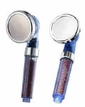 Miniatyrbilde 1 av 4: Dusjhode med negativt ionfilter, håndholdt spa-dusjhode Blue