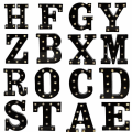 Miniatyrbillede 3 af 4: Nydesignede LED Bogstav Lys 26 Alfabet Sorte Dekorative Marquee Lamper Til Bryllupsfest R