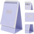Miniatyrbild 3 av 4: 2022 Desk Calendar Mini Desktop Standing Flip Monthly Calendar For School Home Office Schedule Planner