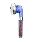 Miniatyrbild 2 av 4: Shower head with Negative ion Filter Hand-held Spa Shower Nozzle Blue