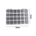 Miniatyrbild 2 av 4: Transparent Nail Art Decoration Storage Box Nail Flash Rhinestone Crystal Accessories Container Storage Box