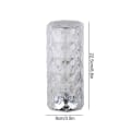 Miniatyrbild 4 av 4: Acrylic  Table Lamp Led Atmosphere Lamp Gray Three-Color Touch