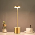 Miniatyrbild 1 av 5: 2022 New Cordless Table Lamp, 6000mah Rechargeable Battery, 2 Brightness Levels golden