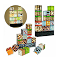 Miniatyrbild 1 av 4: 16pcs Minecraft Building Block Light Desk Lamp Splicing Light Stitching Lamp Diy