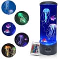 Usb Jellyfish Night Light Lava Lamp Desk Bedside Kids Night Light