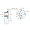 Miniatyrbild 2 av 3: 2-pack T8 Lead Screw Pom Nut Compatible With Prusa I3 Mk2 Mk2s Mk3 3d Printer