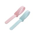 Dirty Uncoverer Toilet Seat, 2 Pieces, Pink, Blue