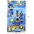 Miniatyrbild 2 av 2: Kids Buildable Watch And Clocks Plastic Watch With Link Bracelet And Minifigure A