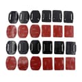 12pcs Flat Curved Adhesive Mount Camera Base For Sj4000 Gopro Hero 1/2/3/3+
