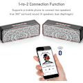 Miniatyrbild 3 av 4: Wireless Bluetooth Speaker, Portable Bluetooth 5.0 Speaker, With Dual Driver Bass, 3d Ster