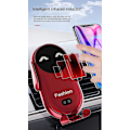 Miniatyrbilde 3 av 5: Smart bil trådløs lader mobiltelefonholder automatisk sensor bilholder Red