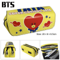 Miniatyrbild 2 av 2: Bts Children Double-layer Pencil Case Large Capacity color-4