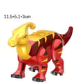 Pikkukuva 4 / 5: 8 kpl Jurassic Dinosaur World minihahmoleluja Type A