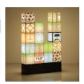 Miniatyrbilde 4 av 4: Byggekloss Skrivebordslampe DIY Søm Bordlampe Leker USB-Lading