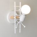 Miniatyrbillede 2 af 4: 1 Væglampe Klatrende Trapper Væglampe Gang Sengebordslampe Soveværelse (02 Uden Pære)