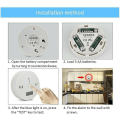 Miniatyrbild 5 av 5: 2pcs Lcd-carbon-monoxide Co Detector Poisoning Gas Sensor Monitor Warning Alarm