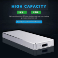 Miniatyrbilde 4 av 5: Mini SSD Mobil Solid State Drive, Ekstern Harddisk USB3.0 Type C