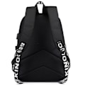 Miniatyrbild 4 av 4: Marshmello Backpack Usb Rechargeable Backpack Large Capacity Student School Bag Color-4