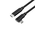 Miniatyrbild 1 av 5: Quest 2 Link Cable 5m Type-c To Type-c 90 Degree Signal Booster 5gbps Data Transfer - Virtual Reality Headset Gaming Pc Black 1M