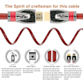 Miniatyrbild 4 av 4: Doonjiey 0.5m/1m/1.8m Gold Plated Lead 8k High Speed Uhd 3d Hdmi-compatible Cable For Hdtv 1.8M