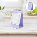 Miniatyrbild 4 av 4: 2022 Desk Calendar Mini Desktop Standing Flip Monthly Calendar For School Home Office Schedule Planner