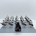 Miniatyrbild 1 av 4: 21pcs Minifigures Battle Droids Set, Space Wars Building Blocks Action Figures, Star Wars Clone Troopers
