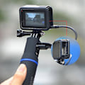 Miniatyrbillede 2 af 4: Ny 2-i-1 Selfie Stick & Powerbank 5200mah Batteri Håndgreb Tripod F Standard