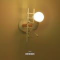 Miniatyrbillede 4 af 4: 1 Væglampe Klatrende Trapper Væglampe Gang Sengebordslampe Soveværelse (02 Uden Pære)