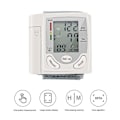 Miniatyrbillede 5 af 5: Automatisk Digital LCD Display Håndledsmonitor Puls Måler Hvid Praktisk at Bære Oximeter