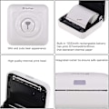 Miniatyrbild 3 av 5: Mini Printer, Wireless Thermal Label Printer, Sticky Note Receipt, Suitable For Android Ios Smart Phone