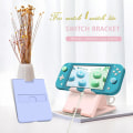 Miniatyrbillede 2 af 3: Justerbart Solid Farve Spillekonsol Støtte Stand Beslag Til Nintendo Switch Red