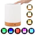 Rechargeable Warmer Sleep Night Light Bedside Table Nightlight Touch Led Lamp Change