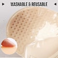 Miniatyrbillede 4 af 4: Dame Klæbrig BH Stropløs Rygløs BH Selvklæbende BH Usynlig Push Up BH Beige C
