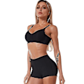 Miniatyrbilde 3 av 4: Rumpeformende Truser Hofteforsterker Shapewear Magekontroll Kropp S BLACK L