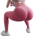 Pikkukuva 2 / 4: Joogahousut Fitness Leggingsit Juoksuharjoittelu Naisille Indigoblue S