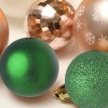Miniatyrbilde 3 av 5: Julekuler til juletre, julepyntkuler til høytider, bryllup, julepynt, hengende kulekroker