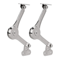 Miniatyrbild 1 av 5: 2pcs Heavy Duty Lid Support Hinges Soft Close Folding Lid Stay Hinge Keep Lid Hinge Open For Cabinet